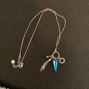 Touchstone Crystal Bermuda Triangle necklace